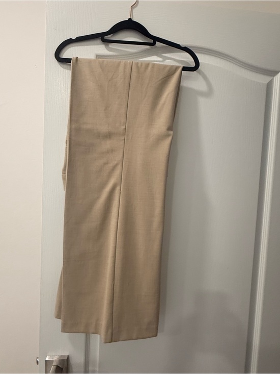 House of Harlow 1960 Pants - House of Harlow 1960 Beige Straight-Leg Trousers